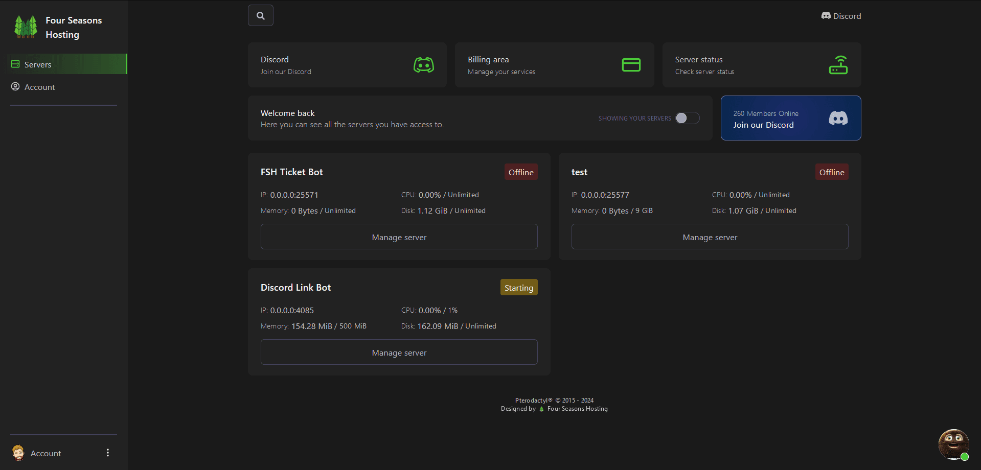 Simple Dashboard
