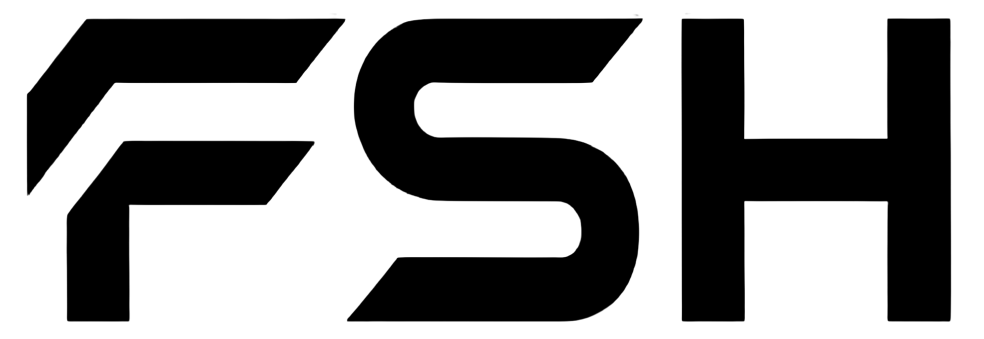 Four Seasons Hosting one-color wordmark, black